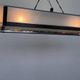 XXL design Chrome Bauhaus Chandelier or pendant - 1940s / Czechoslovakia