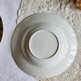 Set of 5 soup plates FB Badonviller