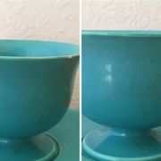 Lot of 5 cups and under ceramic cups 60-70 years