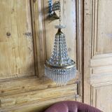 Stamped chandelier