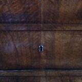 Convenient Louis Philippe plateau with marble