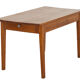 Kitchen table with 2 drawers 130cm farmhouse style 1950