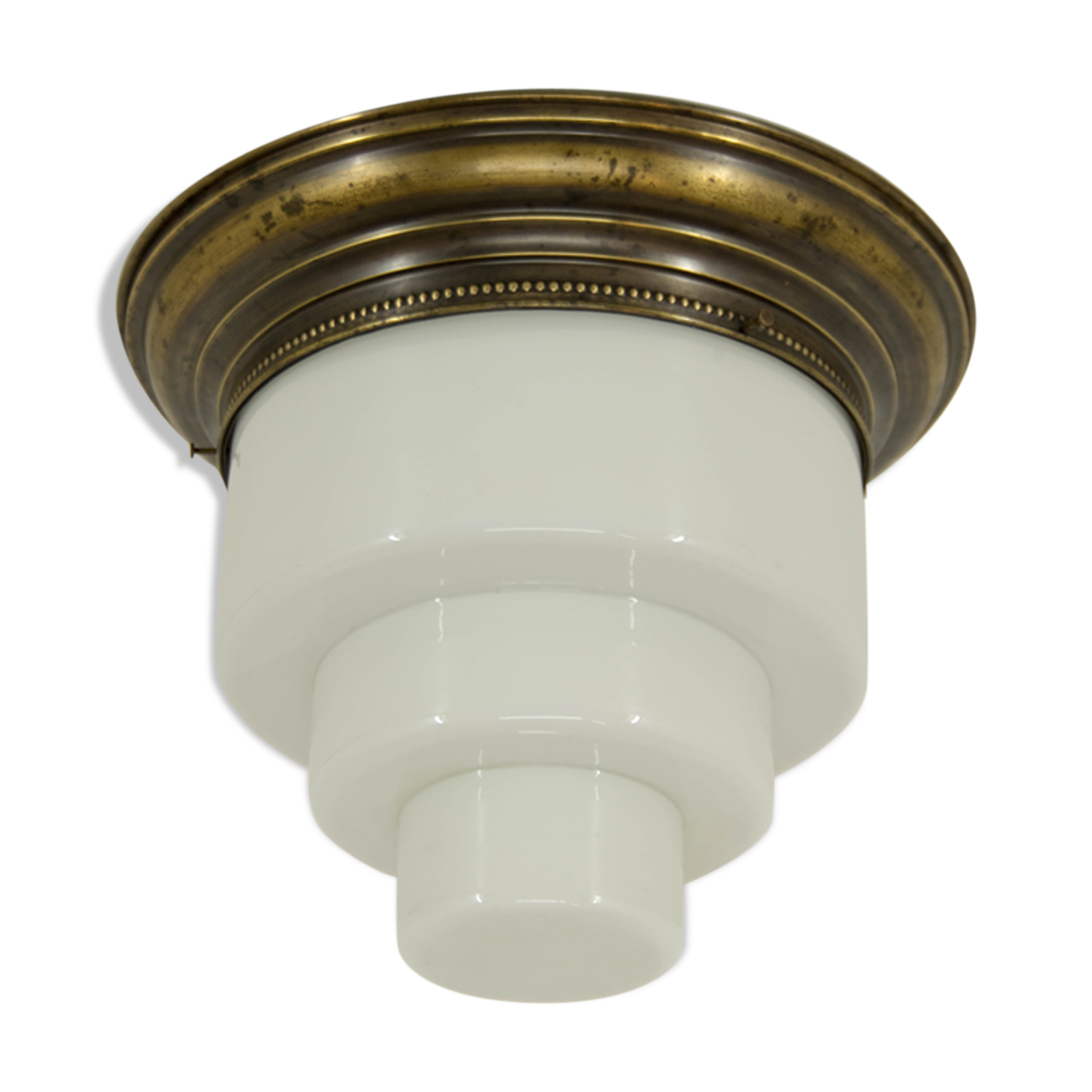 Big Art Deco Flushmount, 1920s
