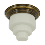 Big Art Deco Flushmount, 1920s
