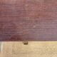 brutalist wooden table