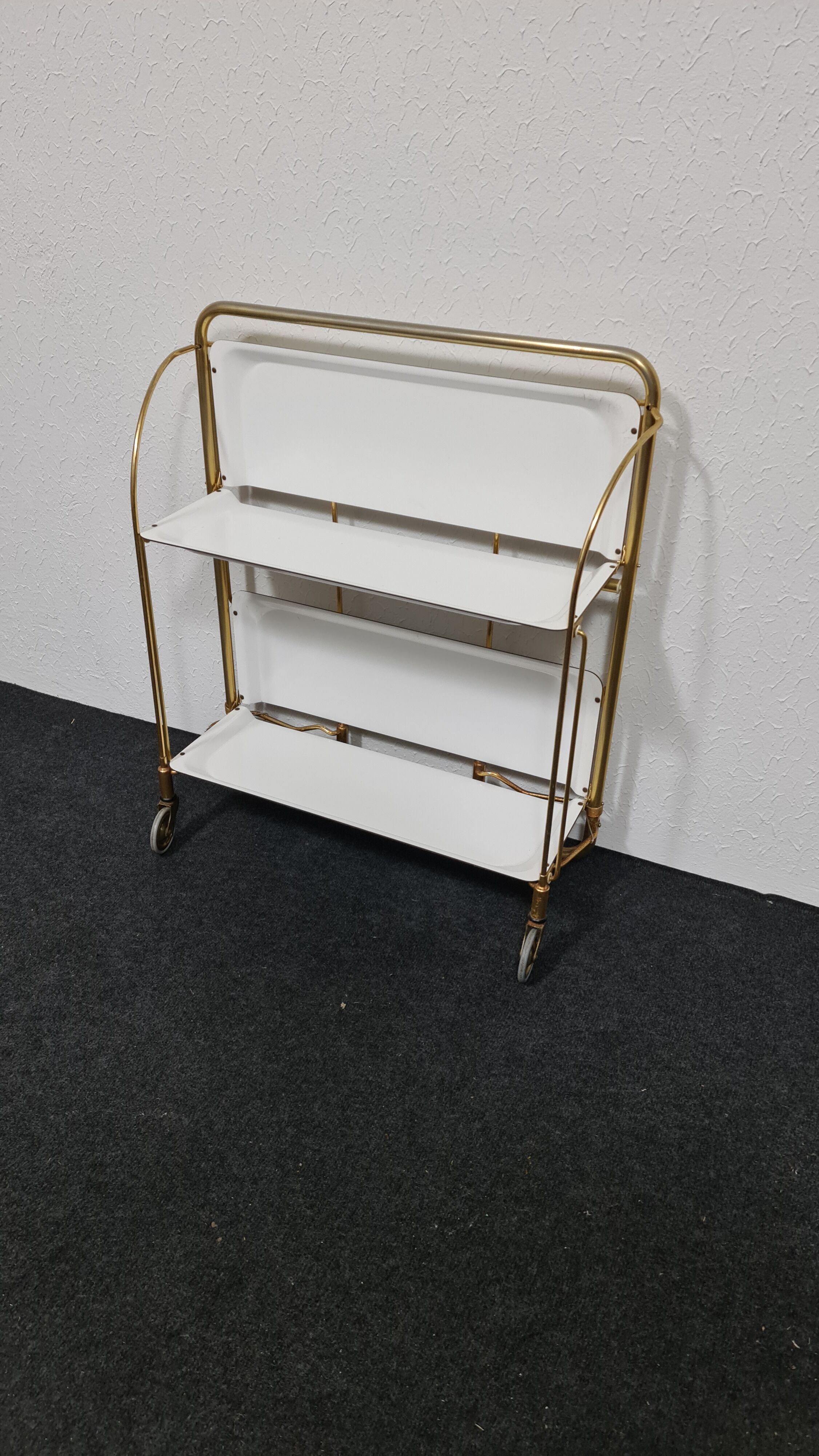 Vintage  Dinett trolley in White