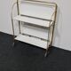 Chariot Dinett vintage en blanc