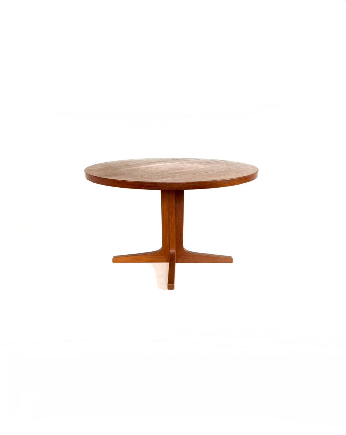 Table danoise en teck extensible vintage des années 60