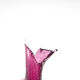 Vase signé Formia - Murano - Sommerso & Bullicante violet - 1970