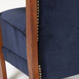 Pair of armchairs luge 1940s