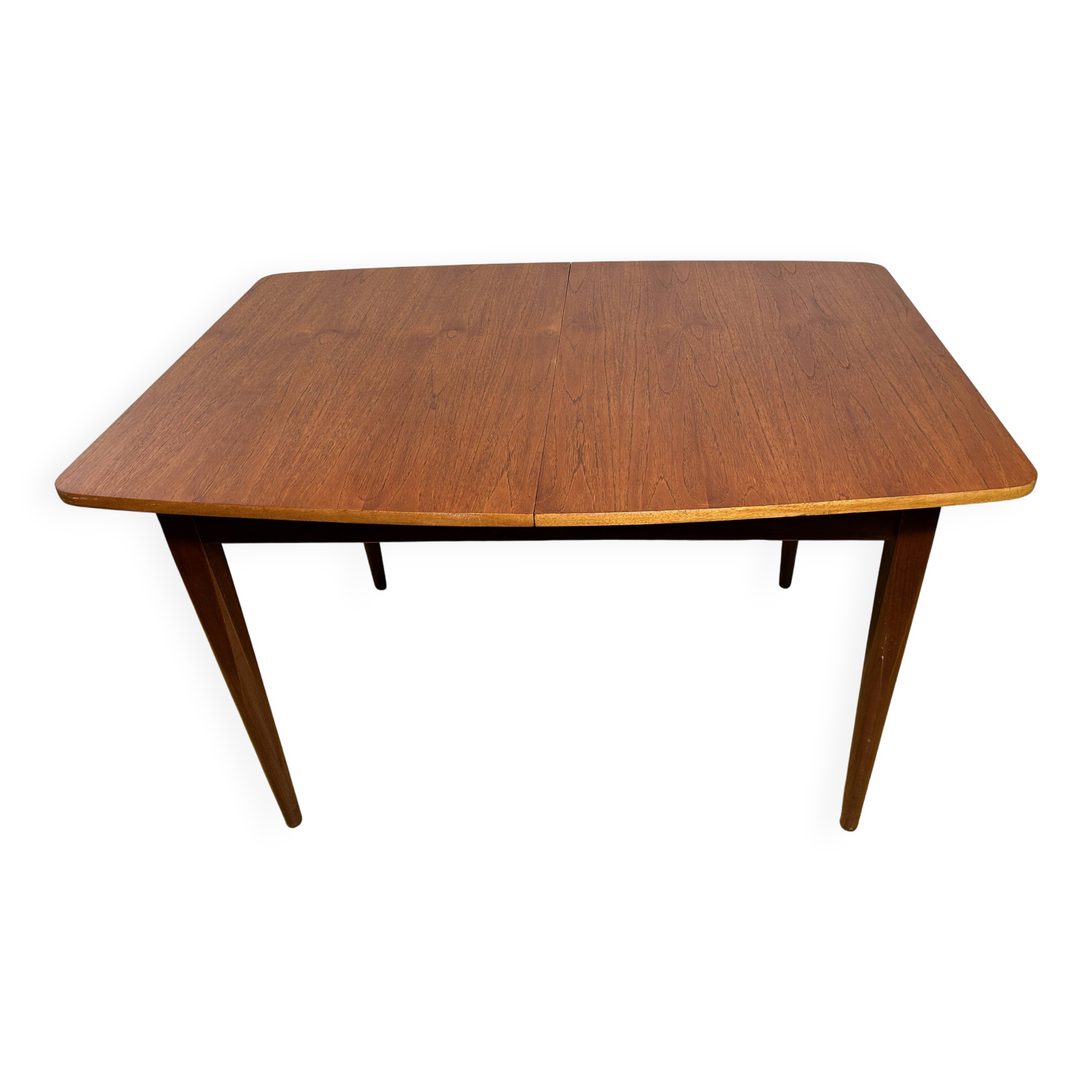 Mid Century retro vintage teak extending dining table by Elliots of Newbury 1960