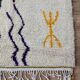 Handmade Moroccan Berber rug 315 X 190 CM