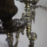 Regulated chandelier with three candle holders Angelot