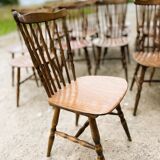 Set of 15 Baumann bistro chairs model Tacoma 70s