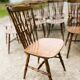 Lot de 15 chaises bistrot Baumann modèle Tacoma années 70
