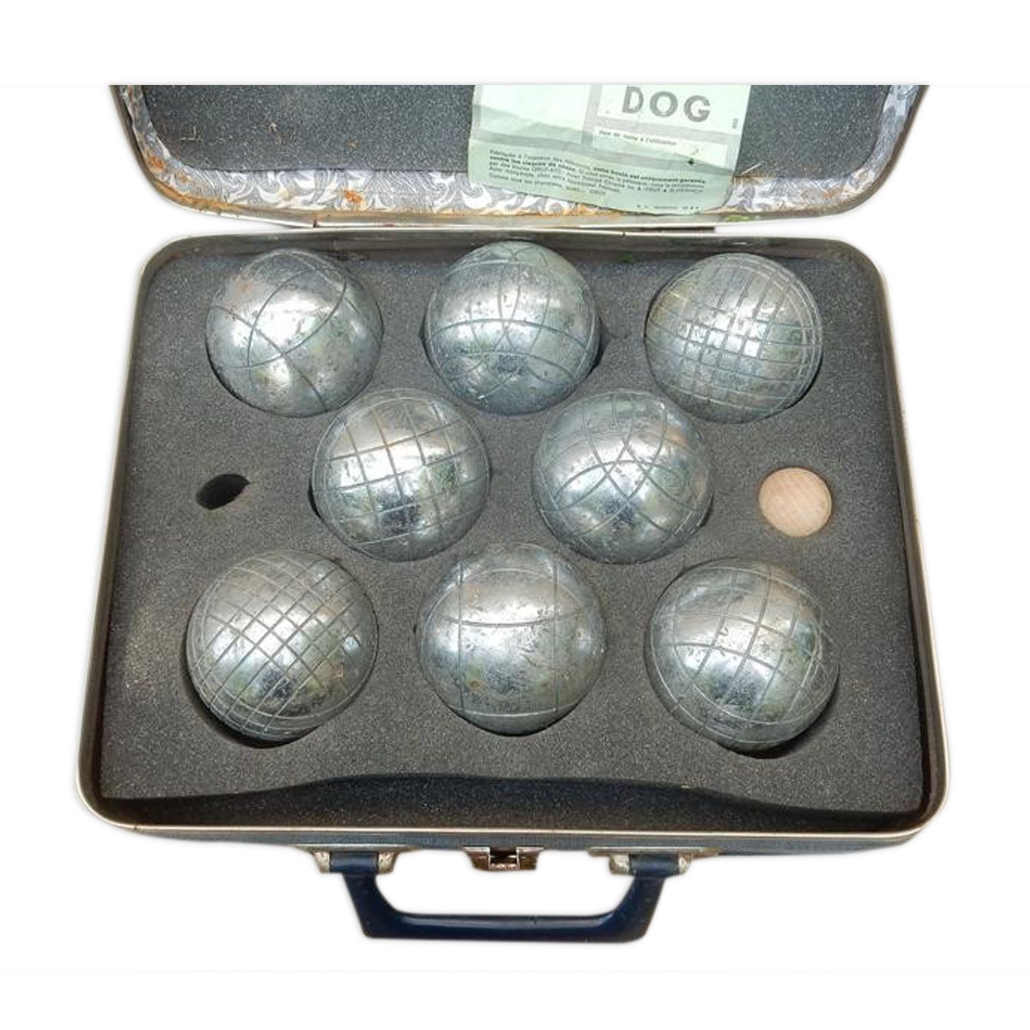 Box boules de pétanque brand Obut 60s