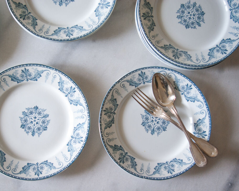 Dinner plates Lunéville