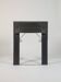 Hand-forged spiral decorative fire surround.