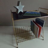 Vintage table 60s disc rack