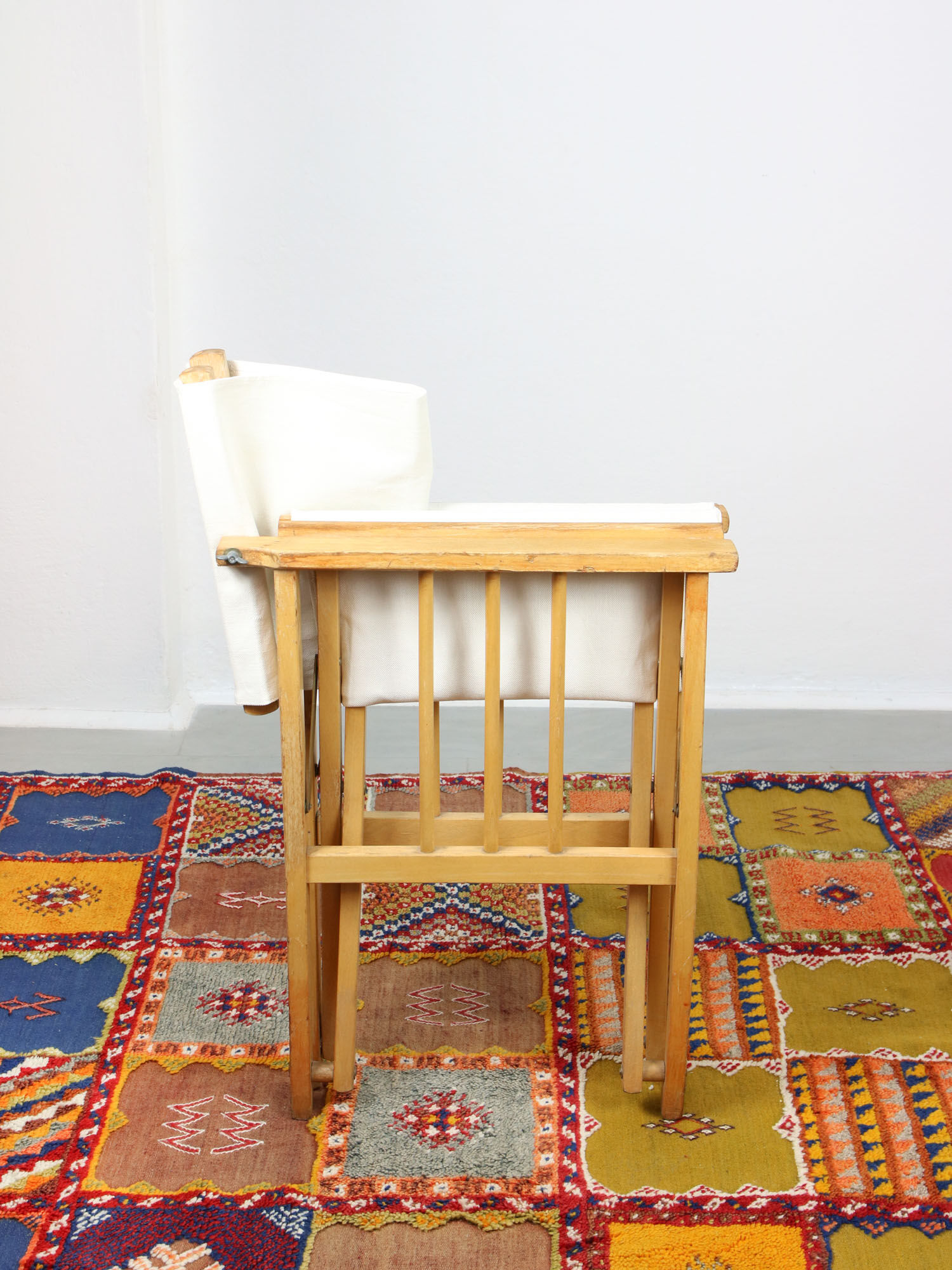 Vintage italian directors folding chair from calligaris