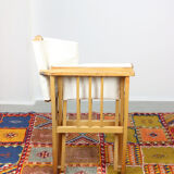 Vintage italian directors folding chair from calligaris