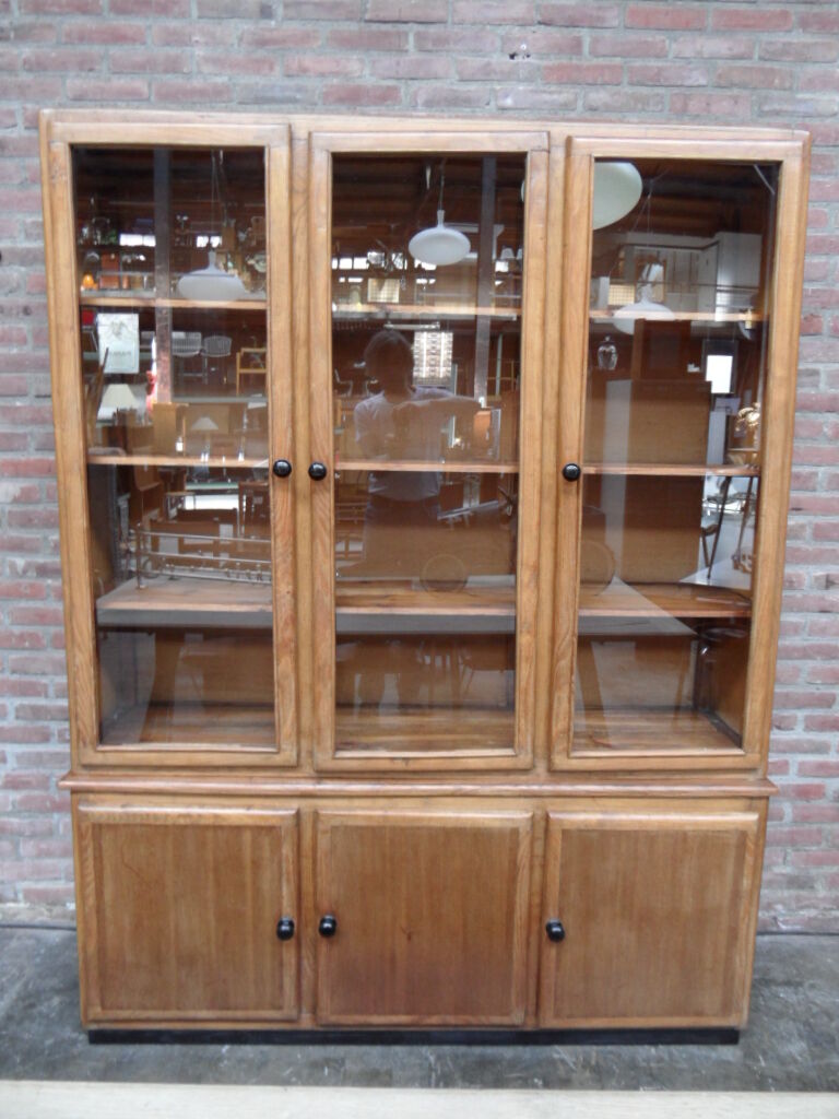 Vintage kitchen display cabinet