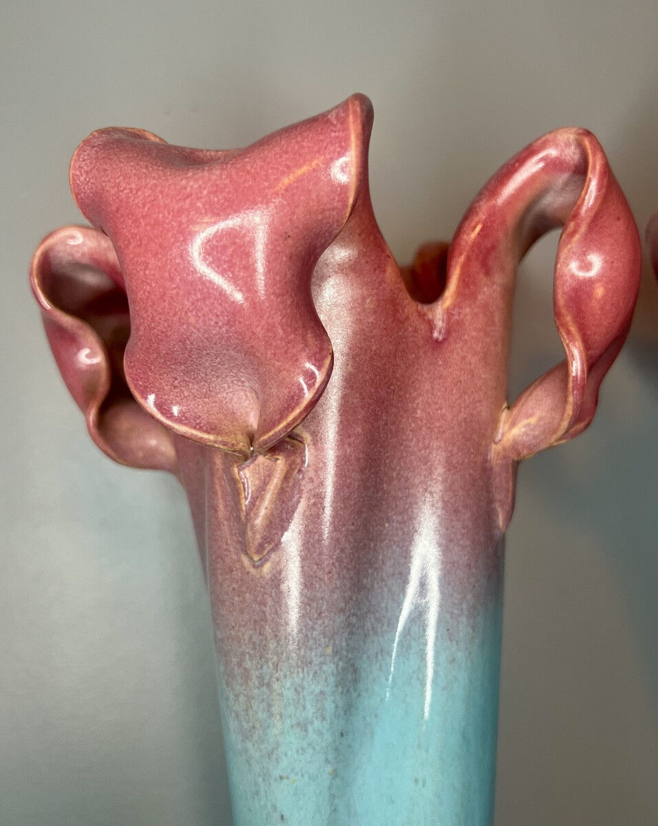 Pair of large Art Nouveau vases