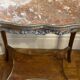 Table d’appoint avec Plateau en Marbre Style Louis XV - Fin 19 e