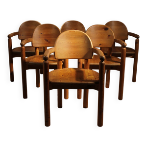 6 fauteuils par Rainer - danemark