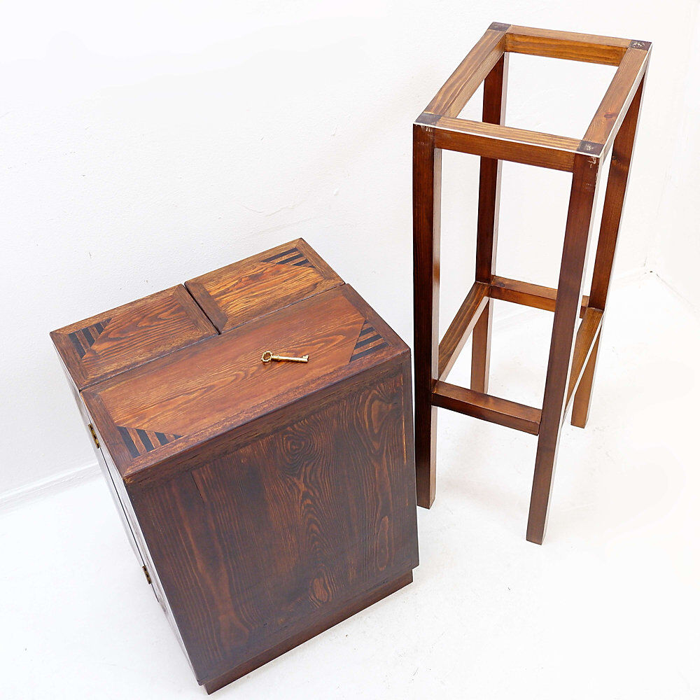 Meuble bar contemporain en bois