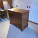 Rare jolie commode ancienne 4 tiroirs - style Louis Philippe en Noyer