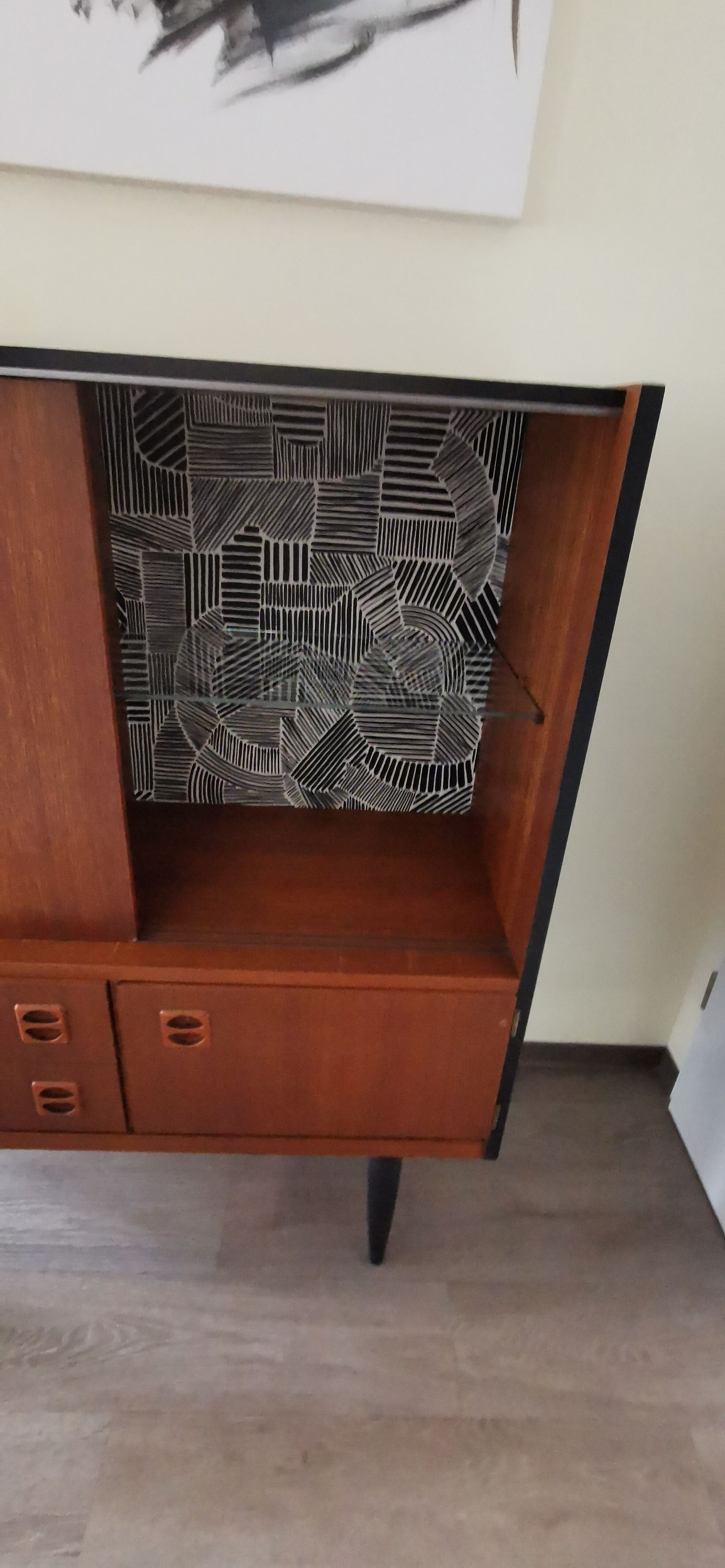 Vintage storage cabinet