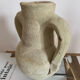 Vintage clay pot in minimalist style