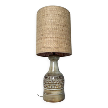 Lampe de table céramique par Marius Bessone