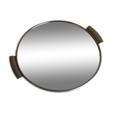 Plateau rond miroir