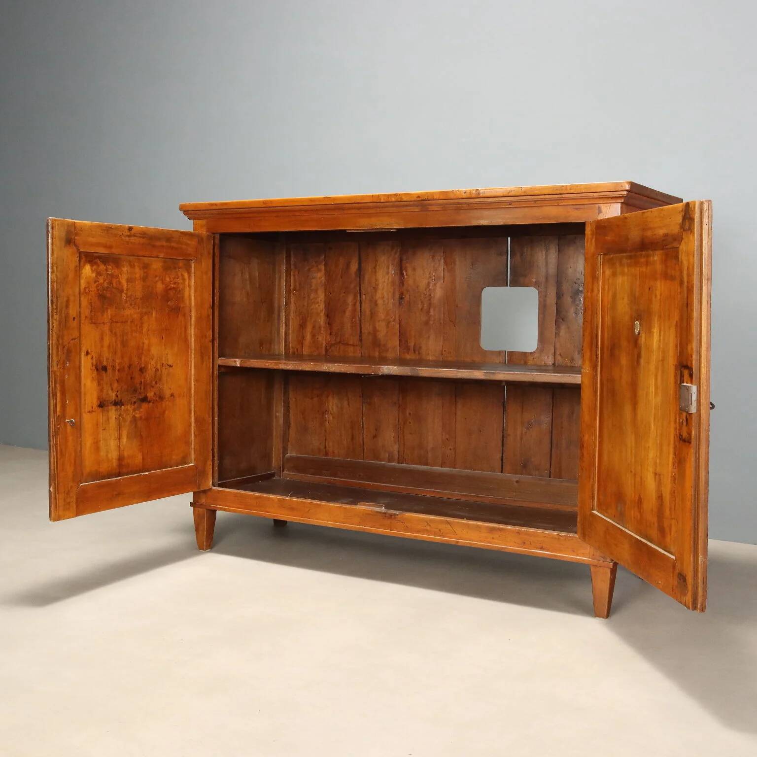 Directoire buffet in stained poplar walnut