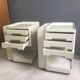 2 x Vintage Superstile Neolt Italy Storage Trolley