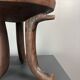 Handmade midcentury African tribal Jimma or Oromo tripod stool side table