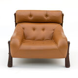 Fauteuil en cuir