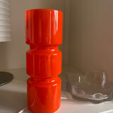 Fitz lamp in orange glass Vintage Habitat