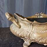 Planter in bronze rockery style