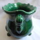 Planter claws dabdding Saint Clement french flowers pot retro deco