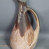 De Denbac art-deco pitcher in flamed sandstone signed around 1910/40 SB