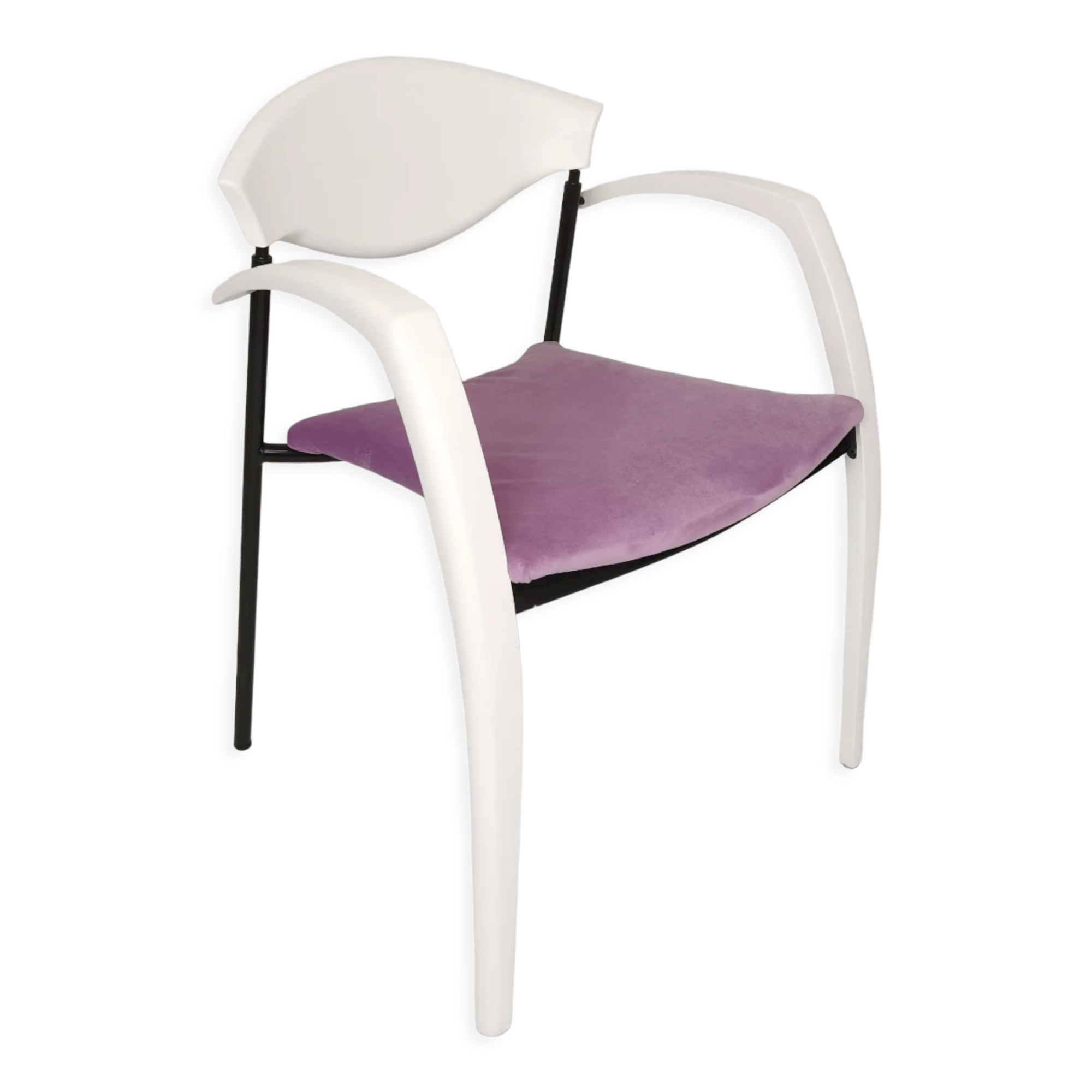 Upcycled 80s chair, Spanish manufacture