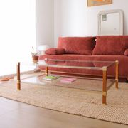 1970s double-top coffee table