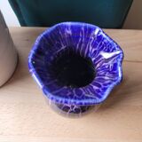 Enameled porcelain vase