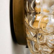 Bubble glass wall light by Helena Tynell for Limburg