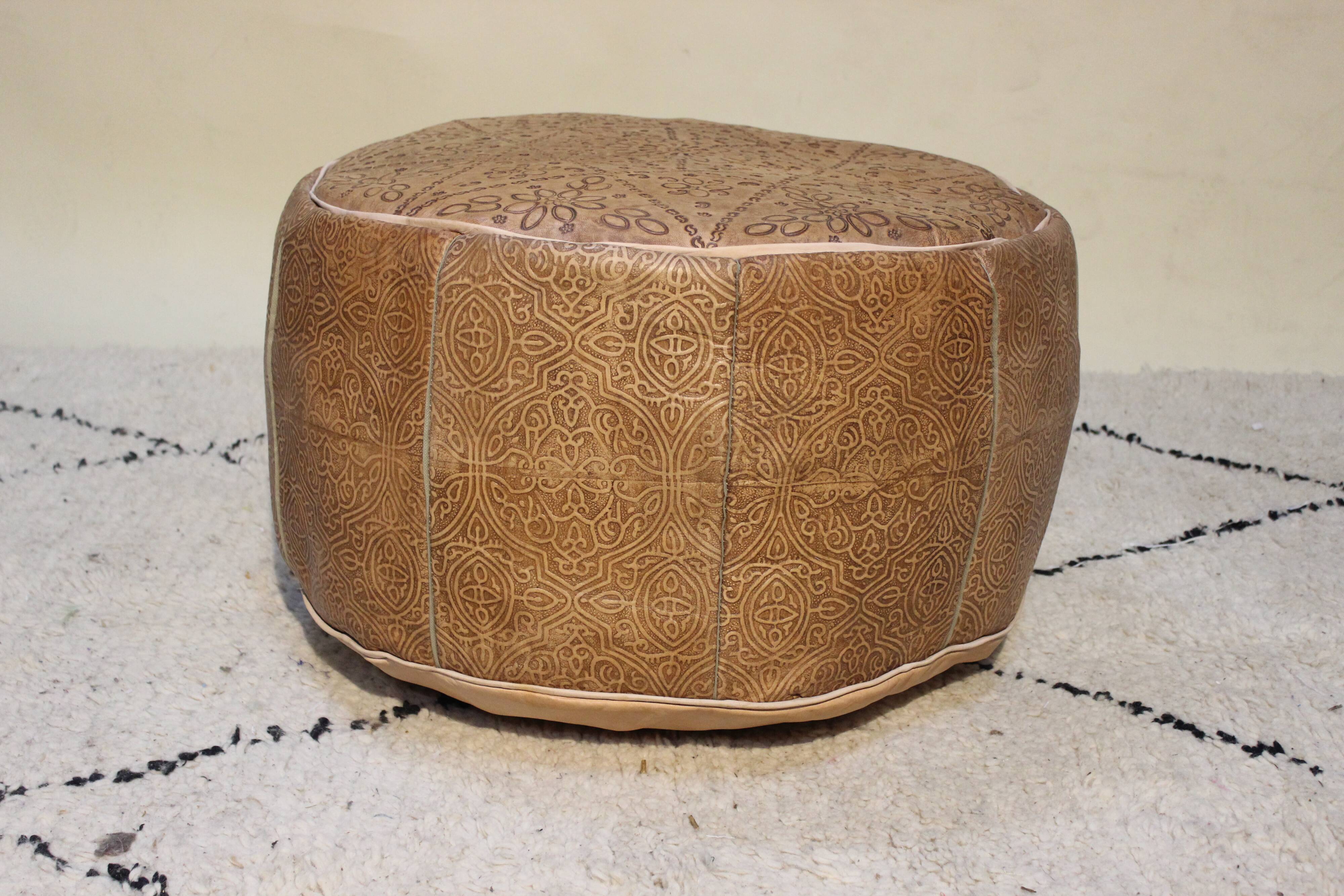Moroccan pouf