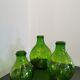 3 pressed glass jars from Italy
