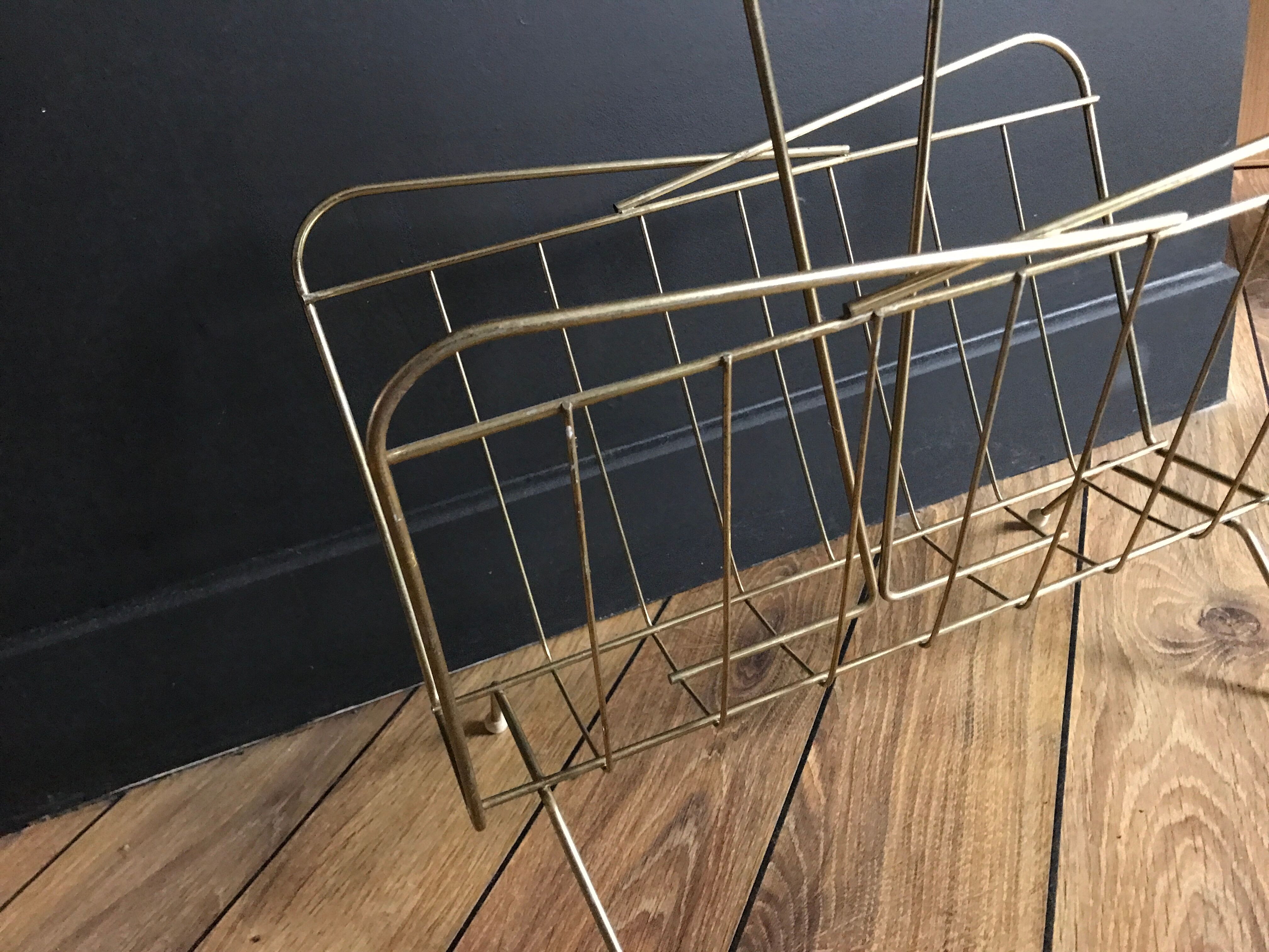 Vintage magazine rack